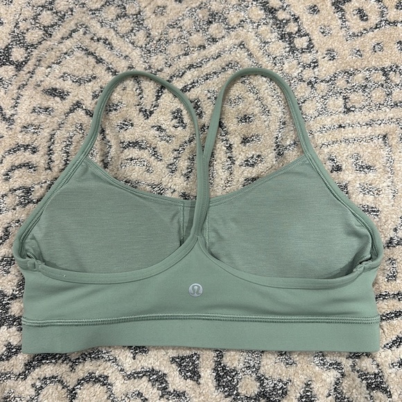 Lululemon Flow Y Nulu Sports Bra: Palm Court Color - Picture 2 of 2
